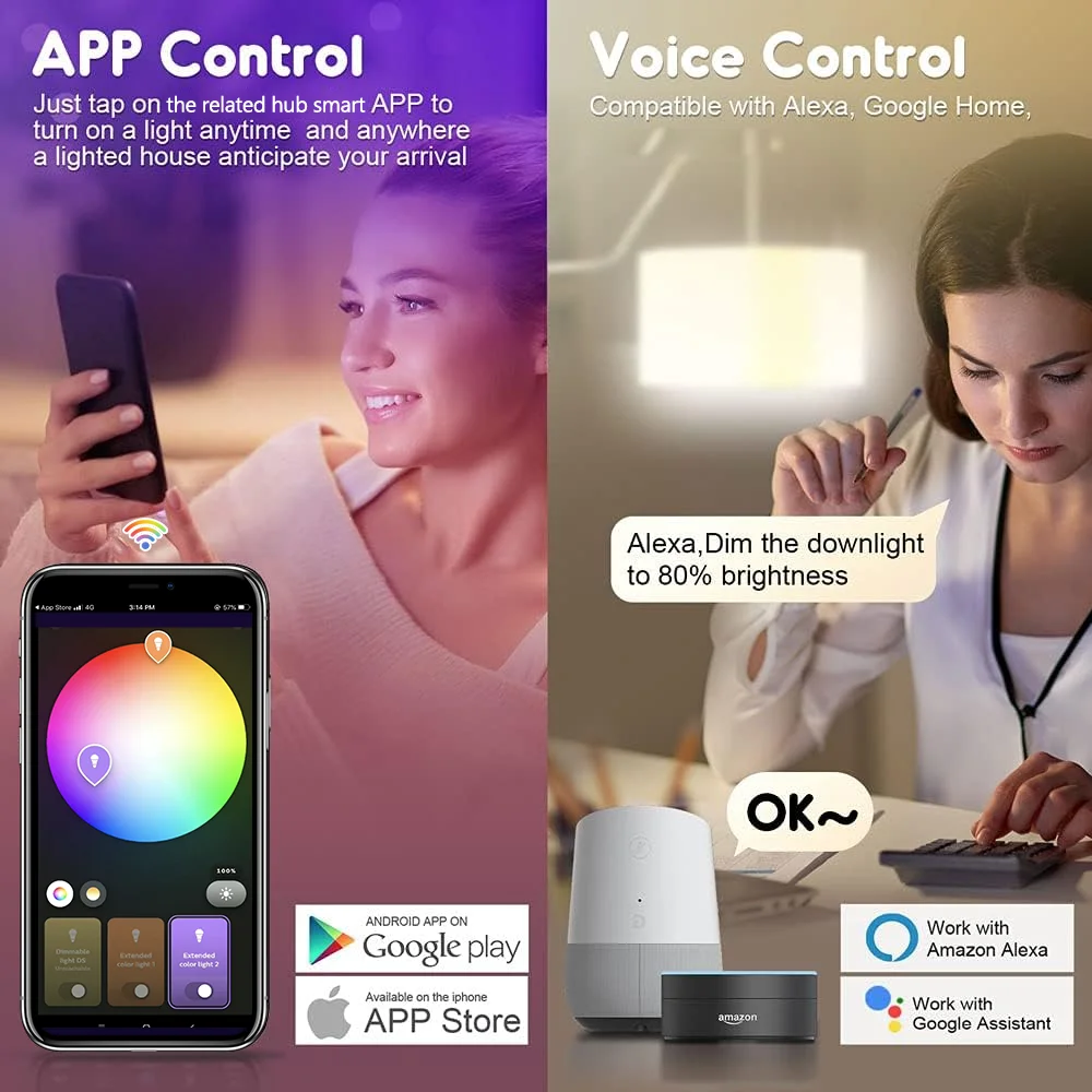 15W 18W E27 Zigbee Smart Glühbirnen RGB E27 Led-lampe AC100-240V Smart Home Zigbee Lampe Funktioniert mit Alexa Google Home Smartthings – Detail 4
