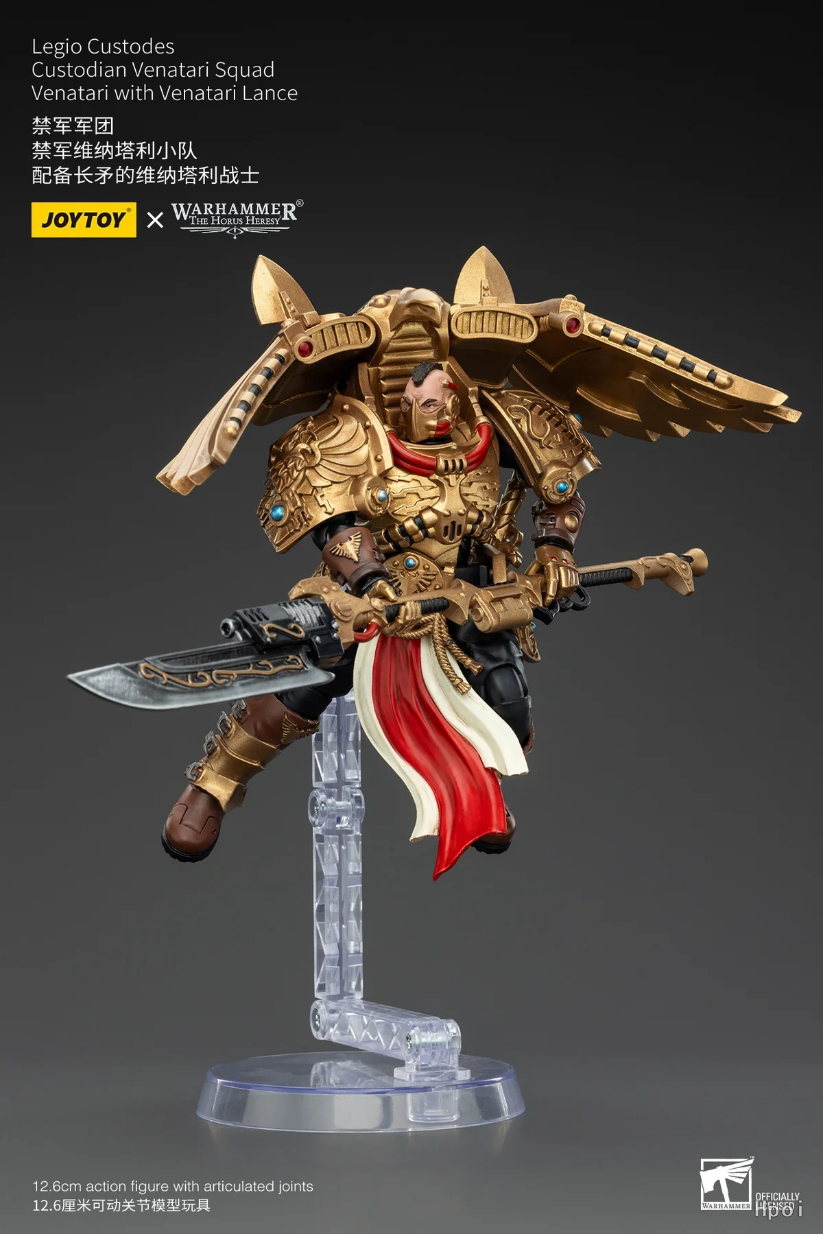 

В наличии: Коллекционная фигурка JOYTOY Warhammer 40K Legio Custodes Custodian Venatari Squad Venatari с копьем Венатари, масштаб 1/18