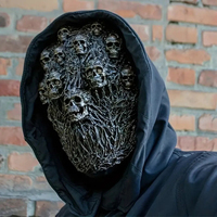 Scary Steam Skeleton Mask for Halloween Cosplay and Masquerade Parties - Perfect Gift for Men
