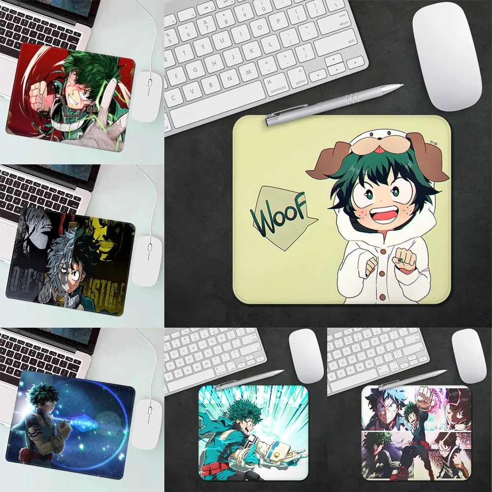 Academia Deku Anime Gaming Mouse Pad XS Small Mousepad For PC Gamer Desktop Decoration Office Mouse Mat Deskmat Rug