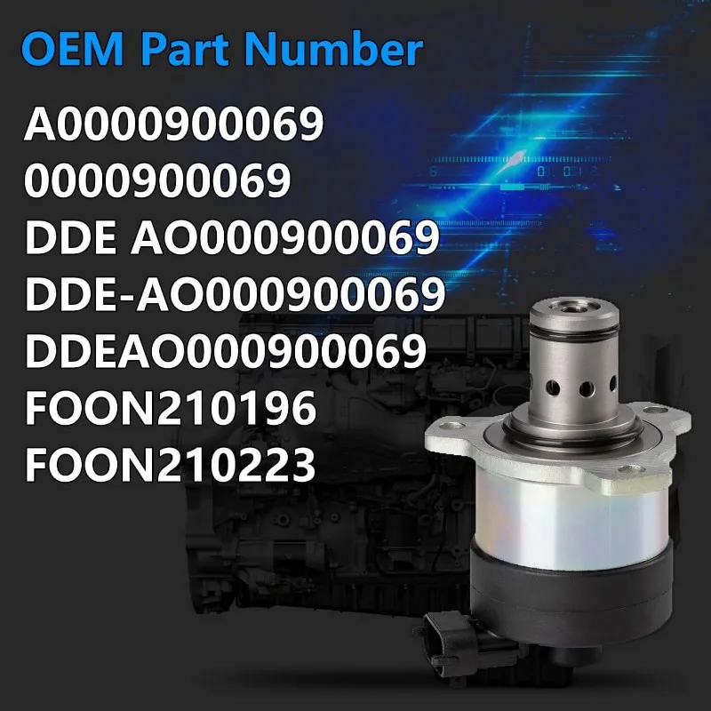 Fuel Meter Quantity Control Valve A0000900069 for 2007-2022 Freightliner Cascadia Colornado Western Star Detroit DDE DD13 DD15 - Image 4