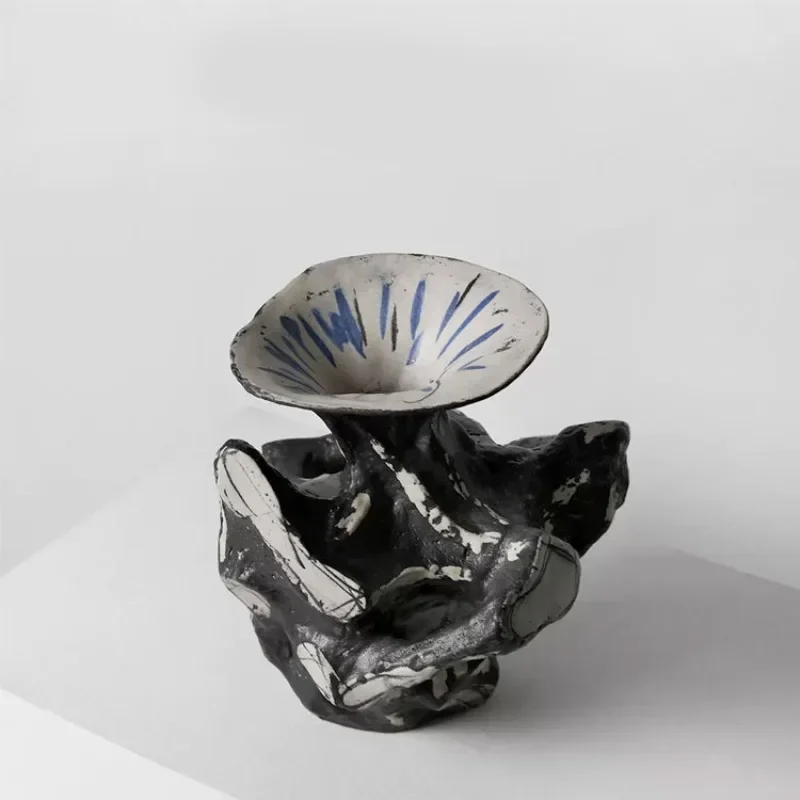 Chinesische handbemalte Blumenkunstvase