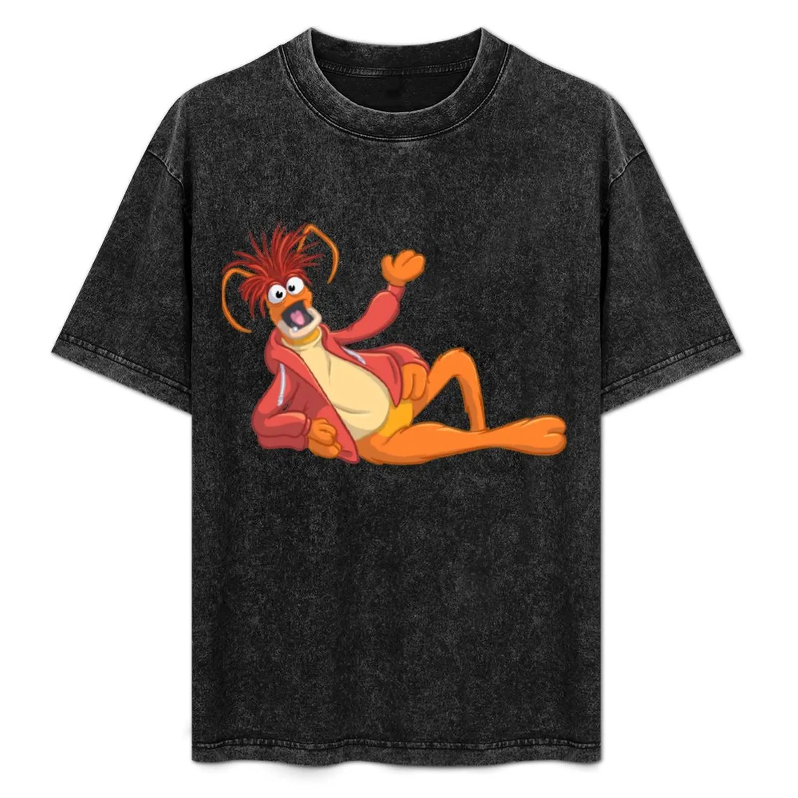 Pepe the King Prawn T-Shirt Everyday Wear Basic Short Sleeve Top