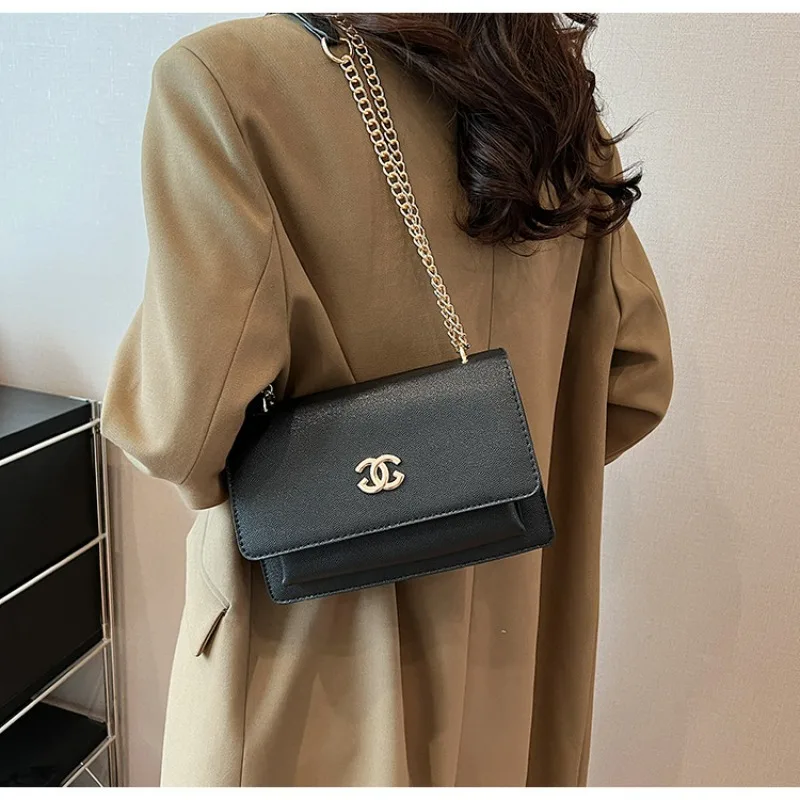 

2025New Women's Small Square Bag - New Trendy Chain Shoulder & Crossbody Purse, Fashion Mini Handbag, Stylish Versatile Clutch