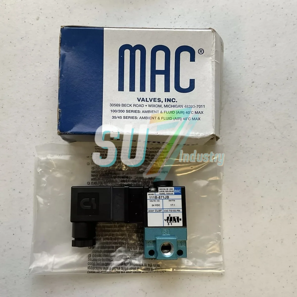 

Solenoid Valve New In Box 111B-871JB 111B-871JM