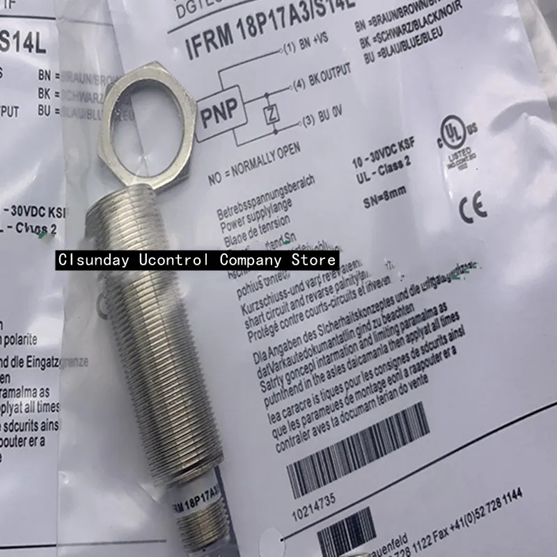 

2pcs New proximity switch IFRM 18N17M1/S14L