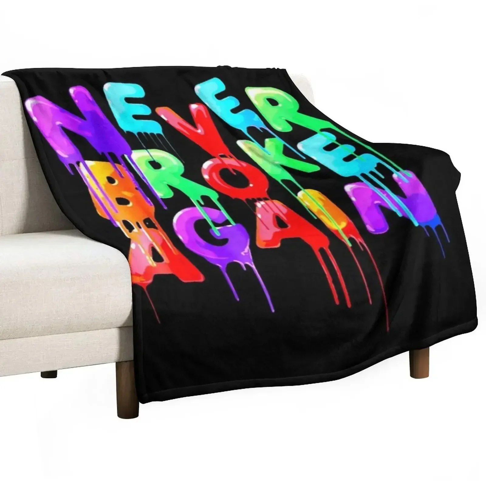 

Never Broke Again Throw Blanket valentine gift ideas Sofa Blankets