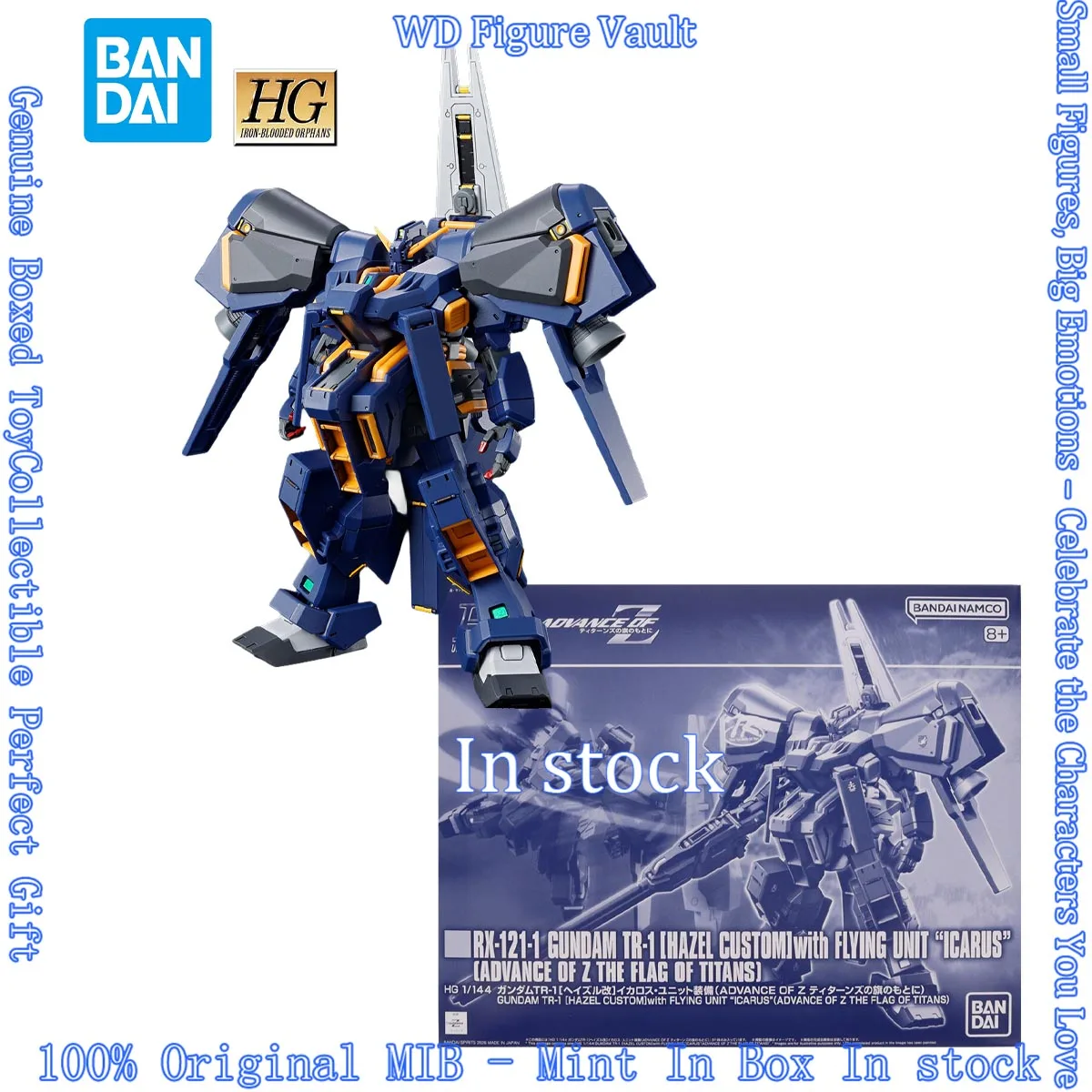 

Ready Stock HG 1/144 Gundam TR-1 Hazel Kai Icarus Unit Equipment PB Limited AOZ Under the Flag of Titans Model Kit