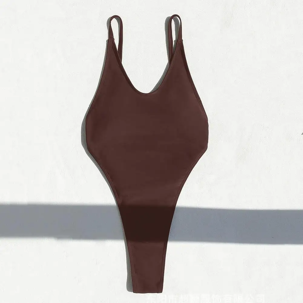 Sexy Backless String Mini Micro Thong Women Swimwear One Piece Swimsuit Female Monokini High Leg Cut Bathing Suit Swim