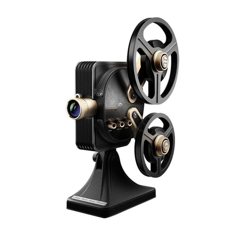 

Home camera, full high definition 1080P retro, intelligent 3D home theater projector