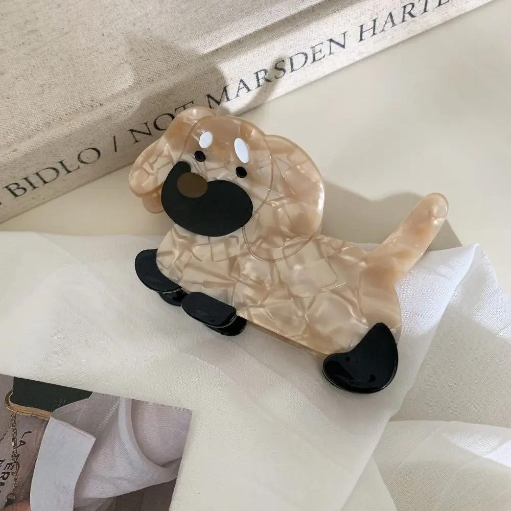 

Cute Acetic Acid Acetate Sausage Dog Hair Claw Big Hair Claw Cartoon Animal Hair Clip Hairpin Pet Shark Clip Girl