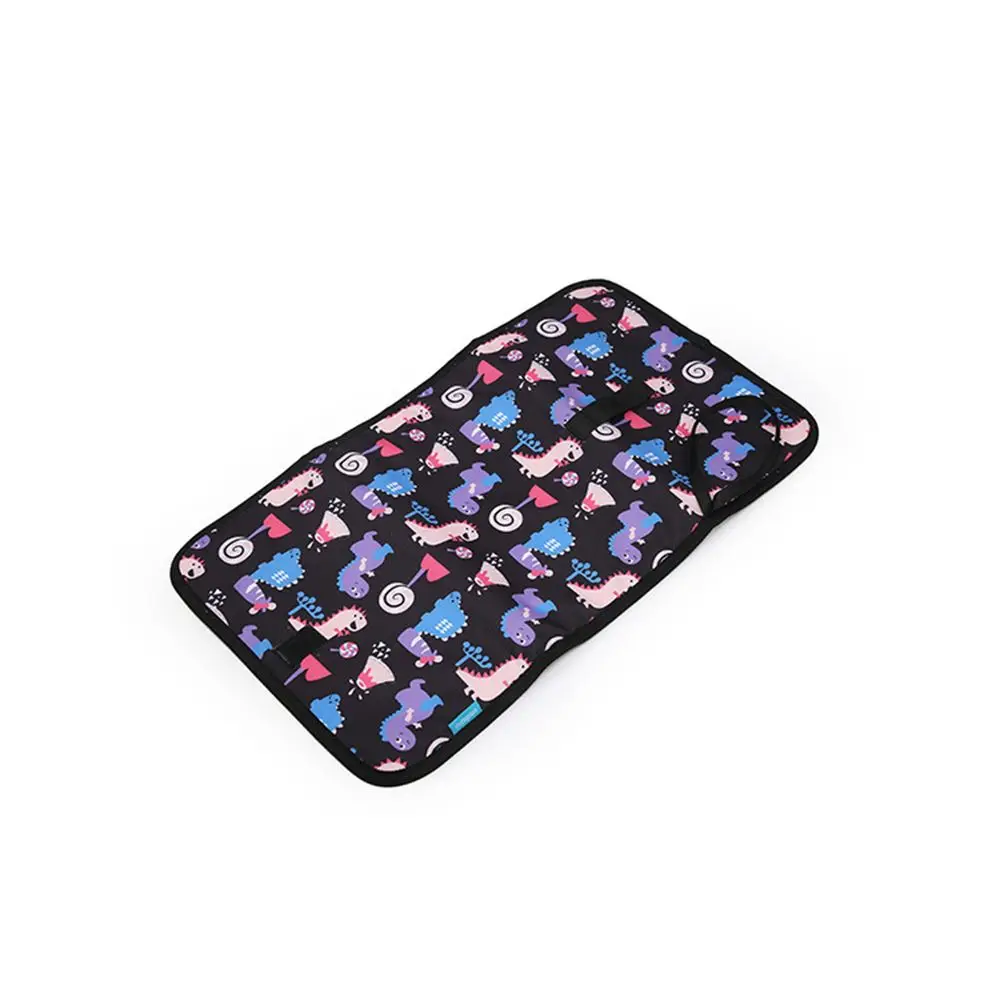 Portable Cute Folding Toddler Changing Table Baby Changing Covers Waterproof Mat Diaper Changing Changing Pad Oxford Cloth