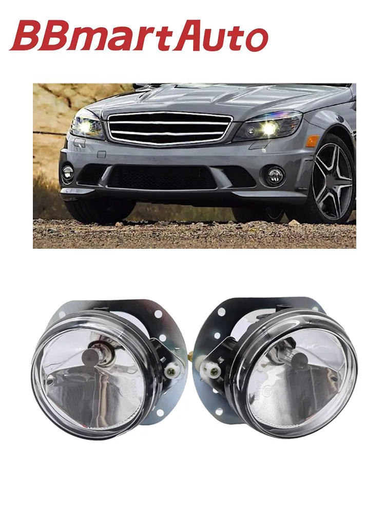 A2048202156 A2048202256 BBmart Auto Parts 1Set Left & Right Front Fog lights For Mercedes Benz CLK A209 C209 CL-Class C216 Sedan