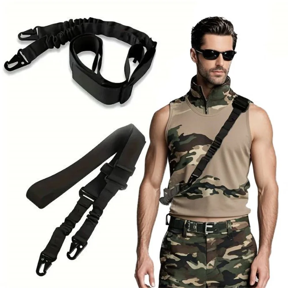 

Nylon Tactical Belt Waist Chain Waist Seal Multi-functional Outdoor Tactical Water Marble Gun Dual Point Slant Across Gun Carryi