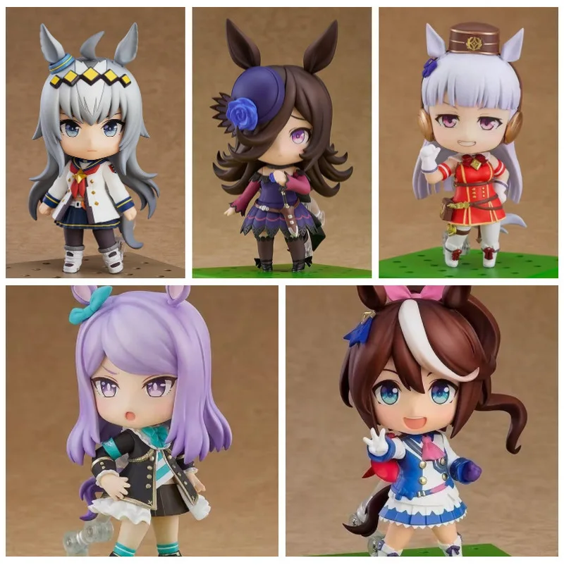 Figura de Acción Nendoroid 2101 de Uma Musume Pretty Derby, Oguri Cap, Tokai Teio, Kitasan Black, Caras Intercambiables, Regalo Coleccionable