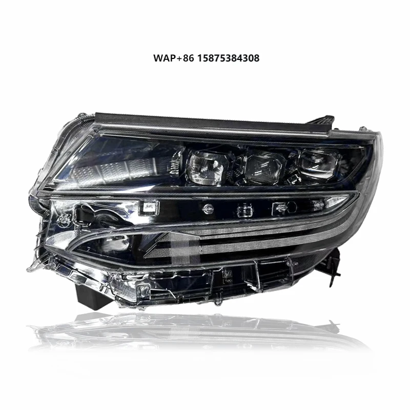 

Для Alphard High Configuration 3-главая светодиодная фара 12 В 6000 К Сменный передний фонарь автомобиля