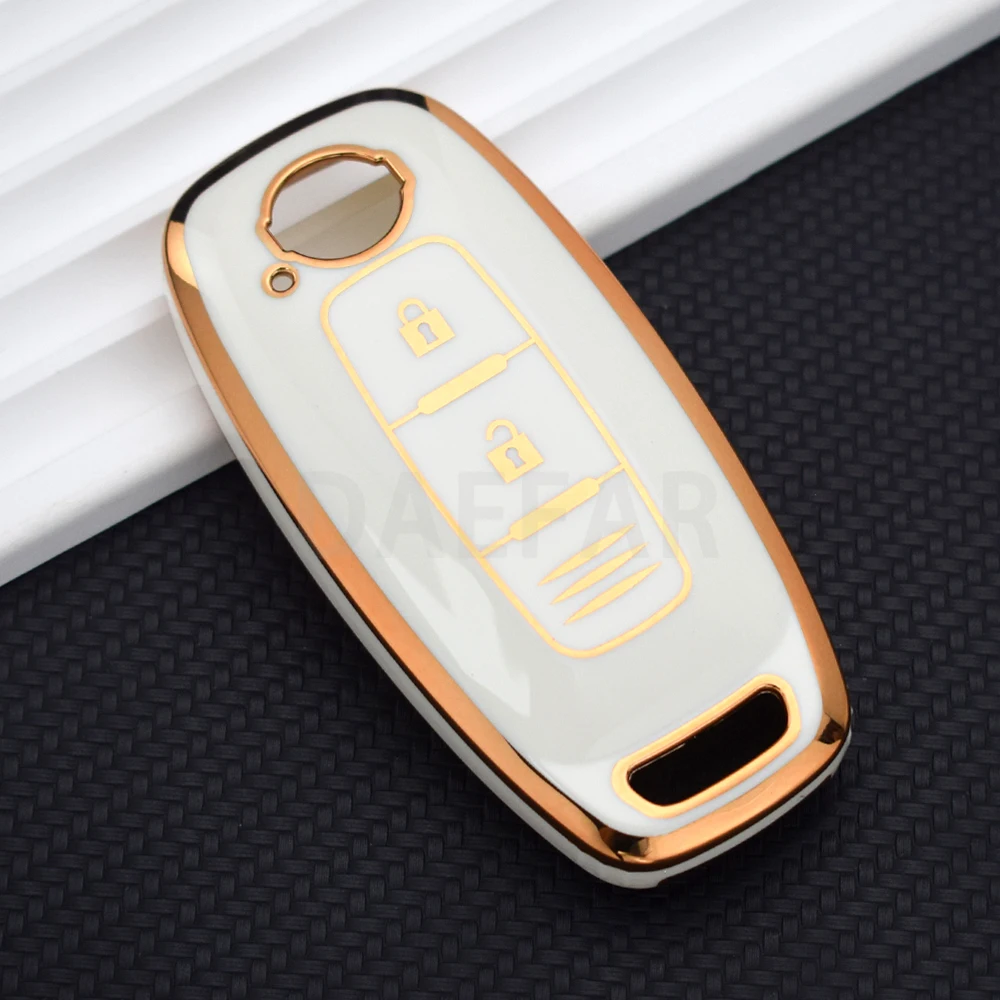 3 Buttons TPU Car Key Case for Nissan Rouge Kicks Pathfinder J12 Ariya Altima Rogue Qashqai Bluebird Sylphy Shell Fob