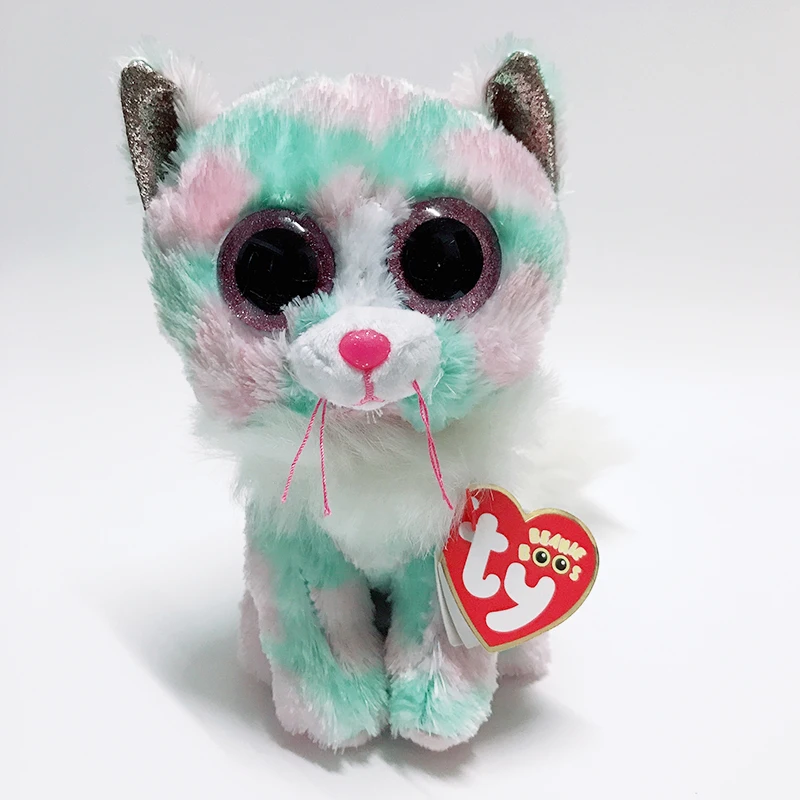 15cm Ty Beanie Scrappy Kiki Fiona Opal Heather Cassidy Big Eyes