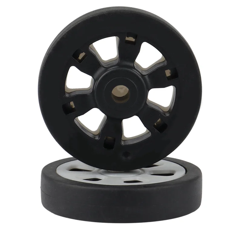 

AT33 20X Luggage Accessories Wheels Aircraft Suitcase Pulley Rollers Mute Wheel Wear-Resistant Parts Repair 55X12mm