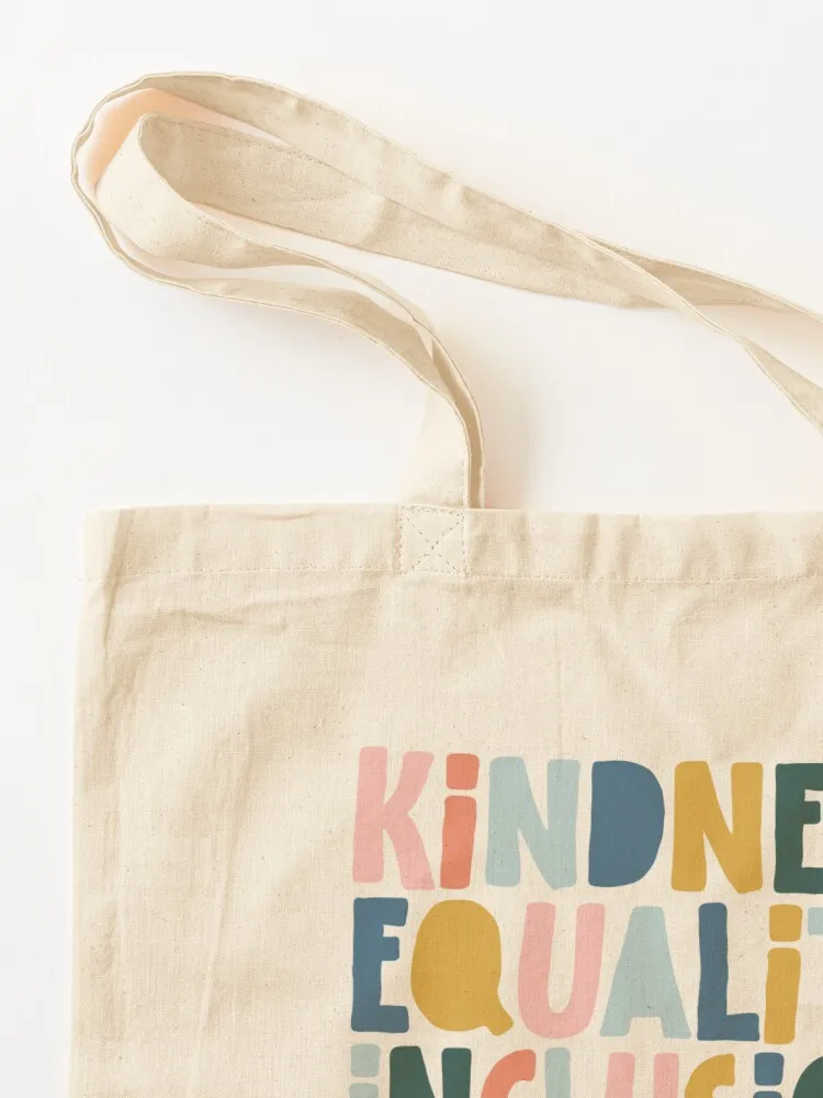 Kindness Equality Inclusion Diversity Love Tote Bag Handbags large tote bag bag luxury women Shopping bags