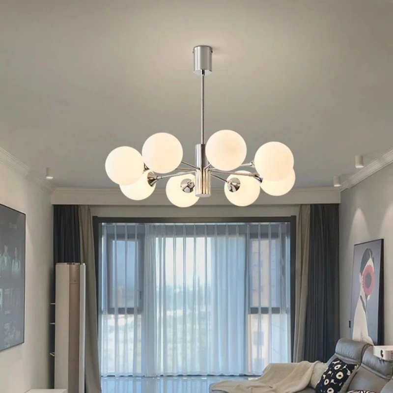 French Living Room Pendant Light Retro Minimalist Study Room Dining Room Lighting Nordic Creative Bedroom Light Pendant Light