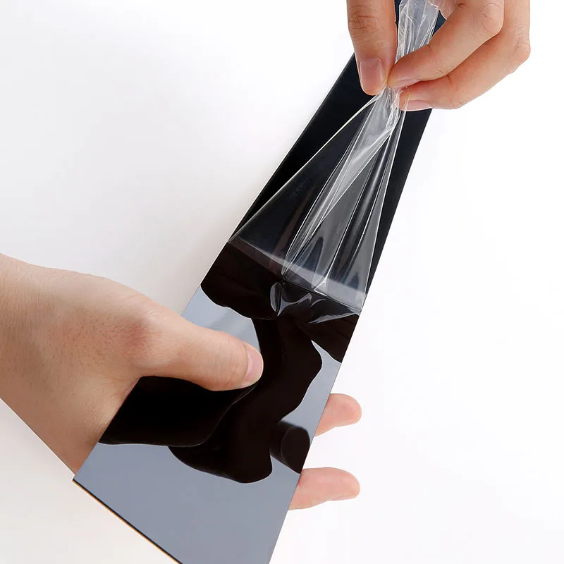 For Peugeot 308 I (T7) 2008 2009 2010 2011 2012 2013 Car Door Window Pillar Center Post Trim Stickers Glossy Piano Black