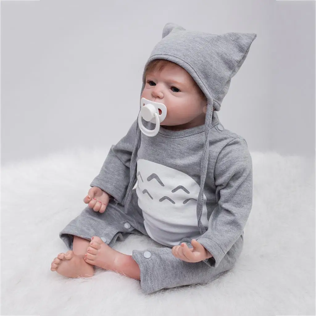 

Handmade 22inch Kits Newborn Toddler Doll Kids Children Sleeping Toy