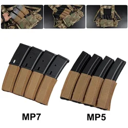 Hunting MP5 MP7 Magazine Holder with Hook Fasteners for MK3 and MK4 Chest Rig MK4 Chest Rig MP5 Magazine Insert