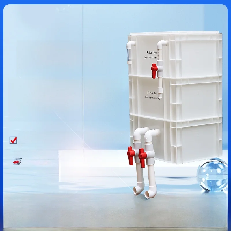 white-aquarium-fish-pond-water-circulation-system-filter-device-purification-net-filter-water-equipment-circulation-box-filter