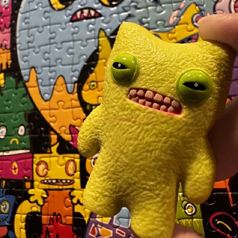 

Fuggler Tooth Monster Series Blind Box Authentic Cute Trendy Keychain Pendant Hand-Held Ugly Toy Ornament For Collectors
