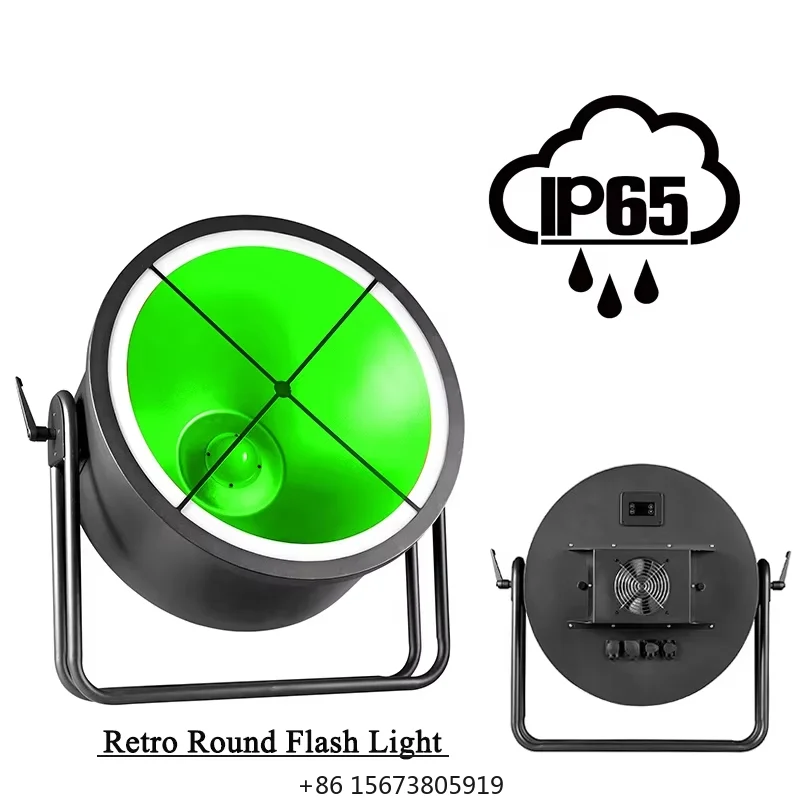 

Мощная водонепроницаемая светодиодная лампа IP65 в ретро-стиле 600 Вт с дополнительной светодиодной кольцевой подсветкой для уличных театров, тематических парков, фестивалей