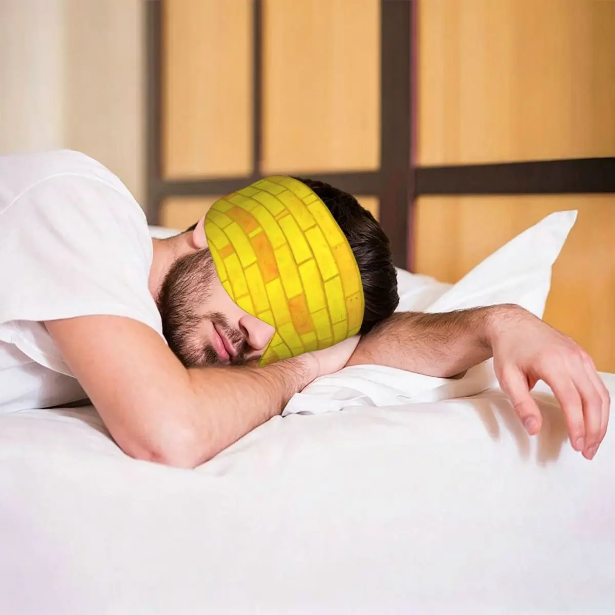 Yellow Brick Road sleep mask Light Blocking Portable Eye Cover for Girls Boys Home Sleeping Party Gift Eyeshade eyepatch