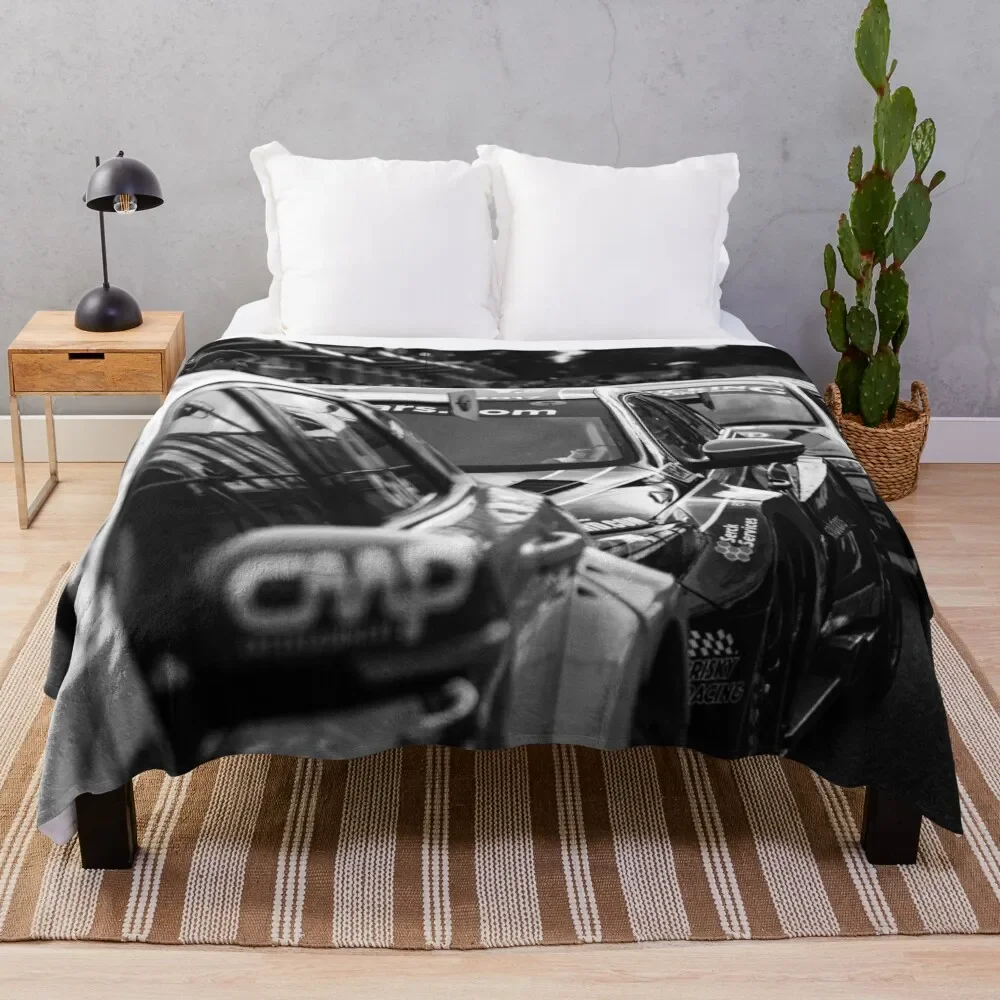 

BTCC British Touring Car Lineup Throw Blanket Bed linens Warm Blankets