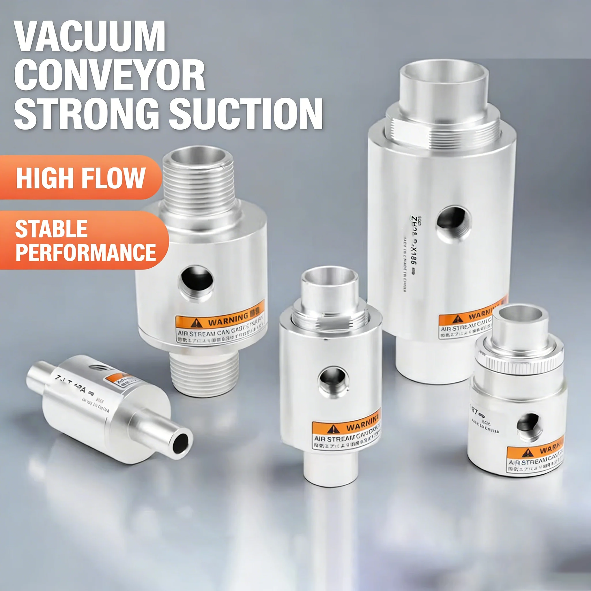 Vacuum Conveyor ZH10/20/30/40-B-X185 Air Amplifier Large Flow Small Pneumatic Large Suction