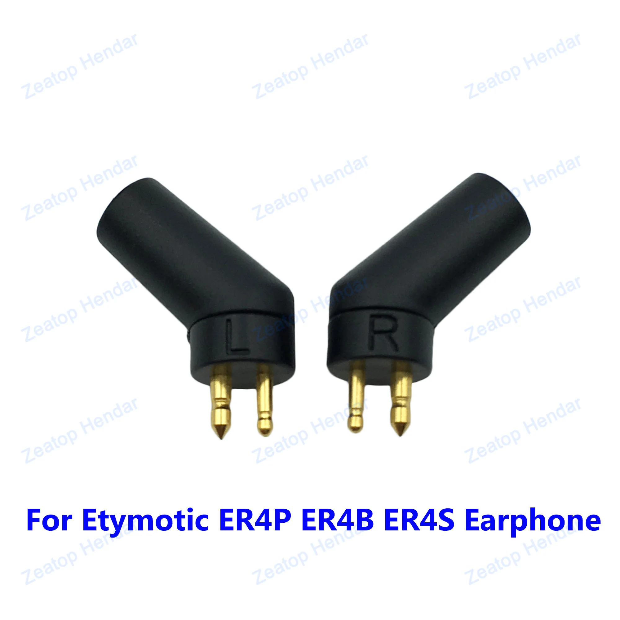 1Pair Earphone 2Pin Male Plug DIY Solder for Etymotic ER4P ER4B ER4S Earphone Headphone Cable Connector