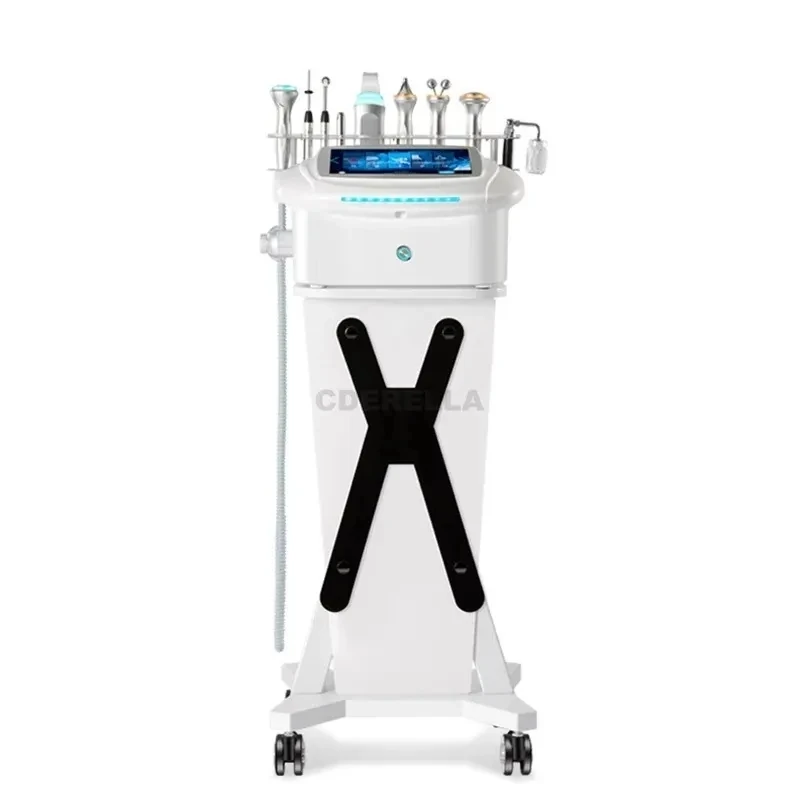 9 In 1 Hydra Professionele Machine Aqua Gezichtsapparaat Nieuwe Schoonheid Gezondheid Korea Oplossing Aquaskin Slimme Multifunctionele Zuurstof Jet