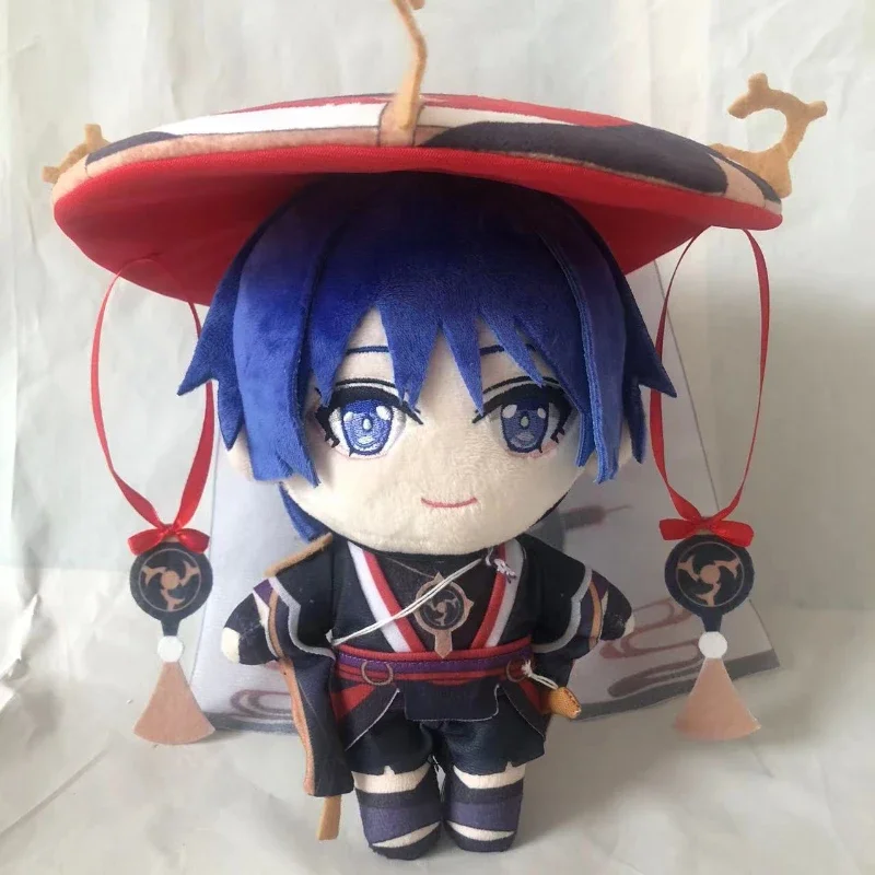 

Anime Game Genshin Impact Plush Toys Scaramouche Plushie Doll Pillow Wanderer Cosplay Stuffed Figures Cartoon Christmas Gifts