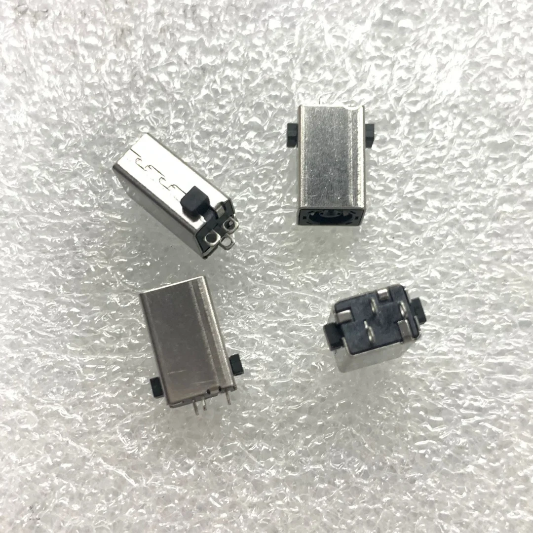 Suitable for the new Dell power source socket 3 pin DC female socket round hole power charging head