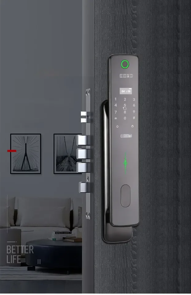 China Factory Door Smart Lock TUYA WIFI 3D Face Intercom in tempo reale Smart Door Lock Control By Phone