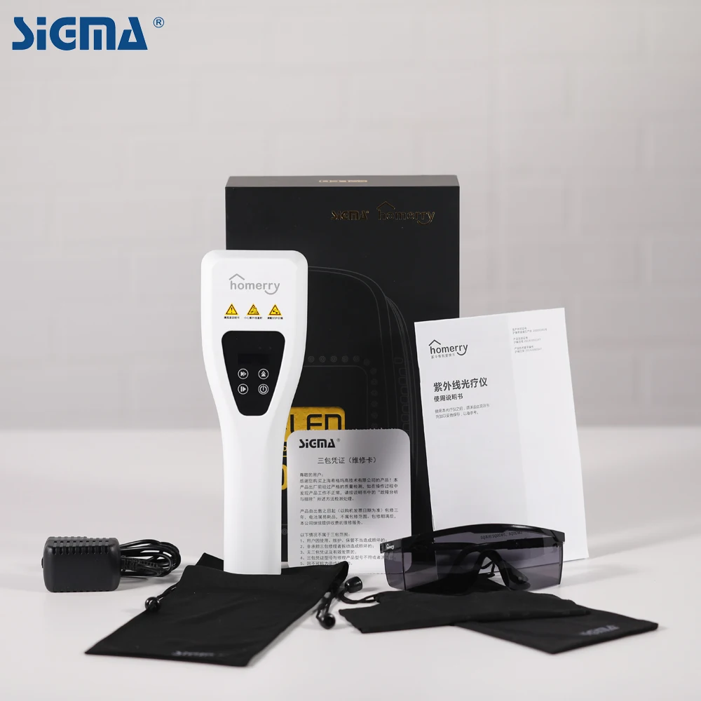 

SIGMA SQ1DJ1 308 нм LED-аппарат для светотерапии: целенаправленное лечение витилиго, уход за кожей, клинический фототерапевтический аппарат