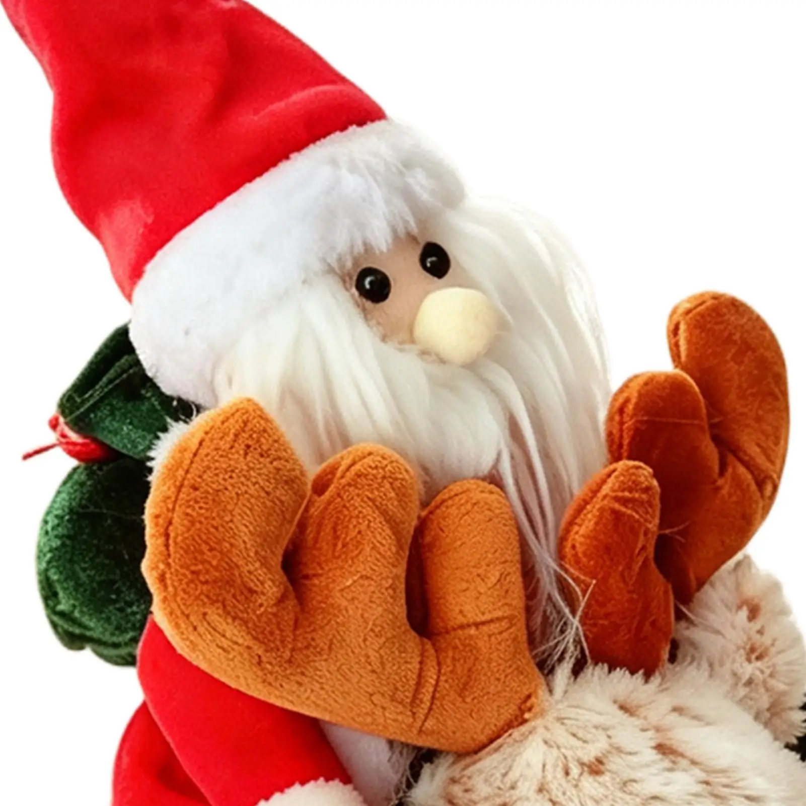 Electric Claus Toys Interactive Plush Holiday Electric Figure With Music Santa Claus Music For Kid Boy Girls Holiday Winter Home