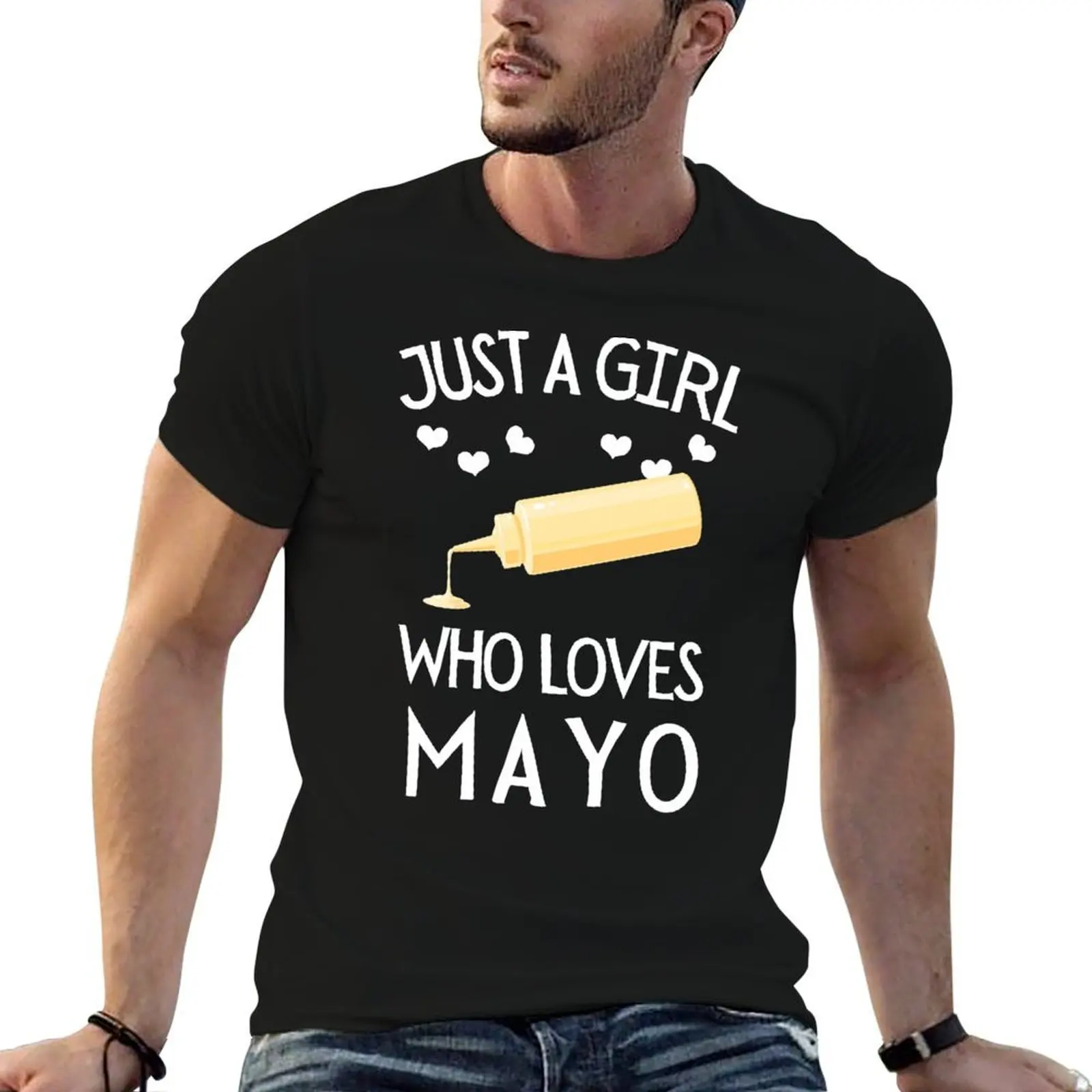 

Mayo Lover - Mayonnaise T-Shirt man t shirts for men cotton t shirt man T-Shirt
