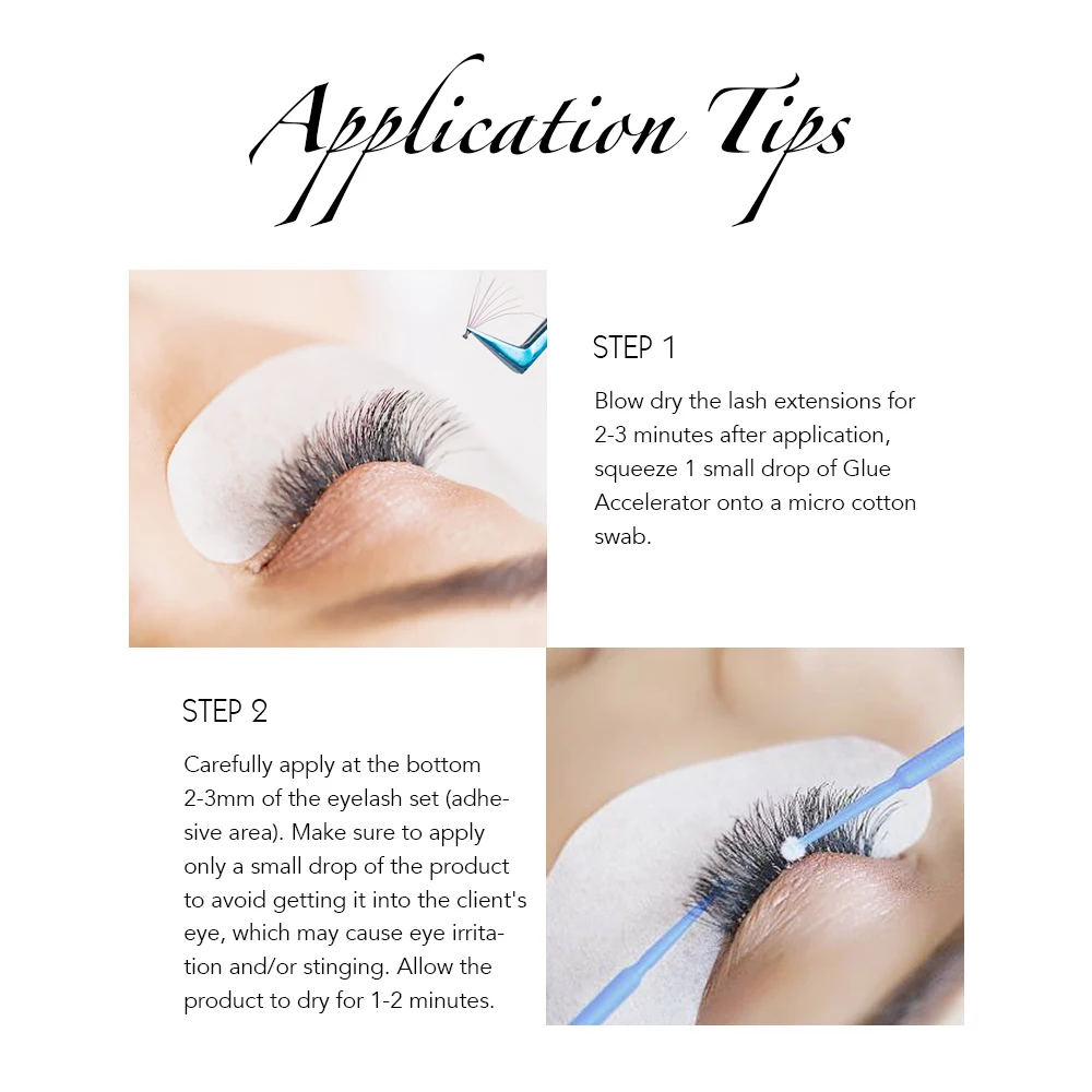 Gollee Super Bonder after Extension Lashes for all Eyelash Extension Glue Super Bonder Fixing Agent Help adhesive for Eyelashes