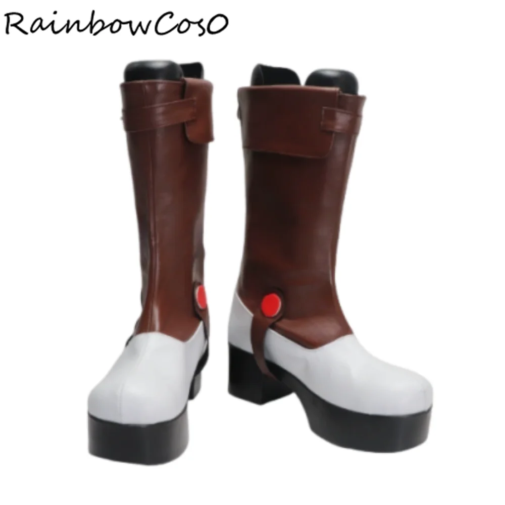 Johan Anderson Jesse Anderson Yu-Gi-Oh GX Scarpe Cosplay Stivali Gioco Anime Halloween Natale RainbowCos0 W4655