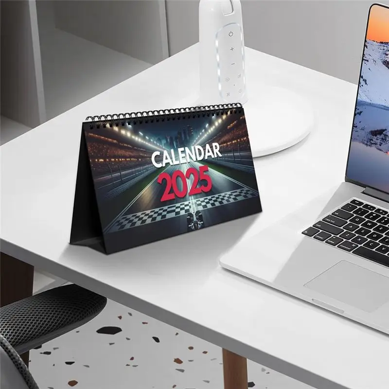 2025 Desktop Calendar For Formula Racing Fan 2025 Desktop Calendar Calendar F1 Calendar 2025 Months Calendar-A57M
