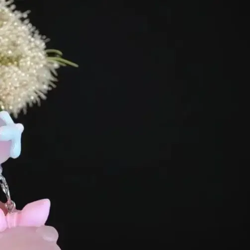 لامعة ثلاثية الأبعاد الخزف حلقة رئيسية الهاتف حبل حقيبة الحلي مفتاح السيارة حامل مجوهرات العنصر للنساء والفتيات.