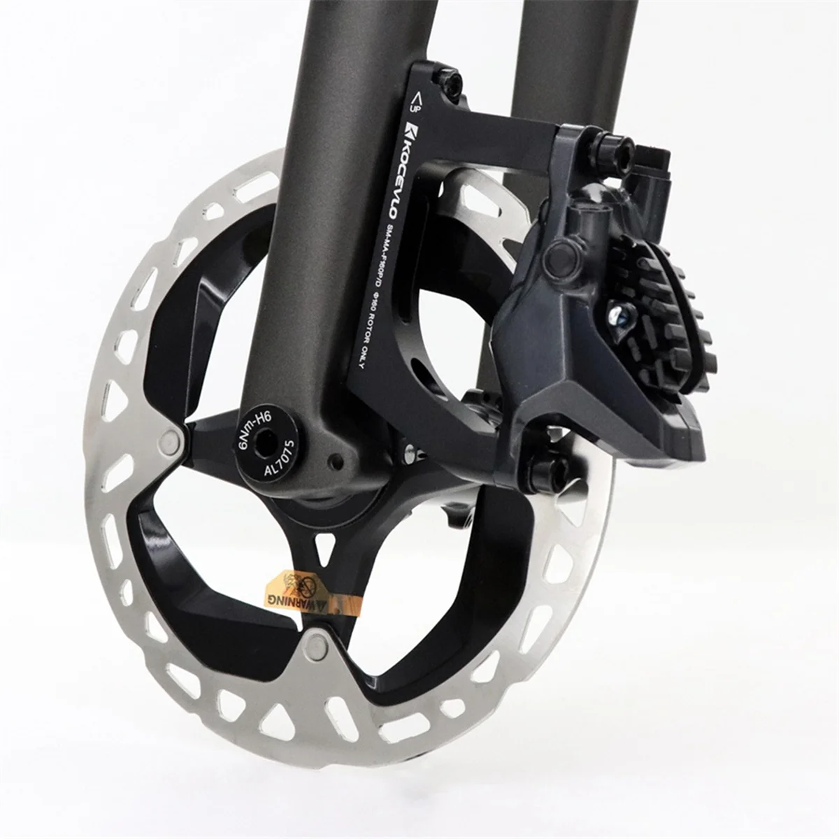 AAA04R KOCEVLO Flat-Mount to Post-Mount Caliper Adapter for 160mm Rotor Road Disc Brake FM to PM 140 Rear