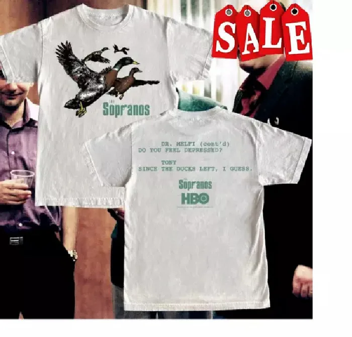 Ducks The Sopranos Shirt,Dr. Melfi Do You Feel Depressed, Sopranos Shirt