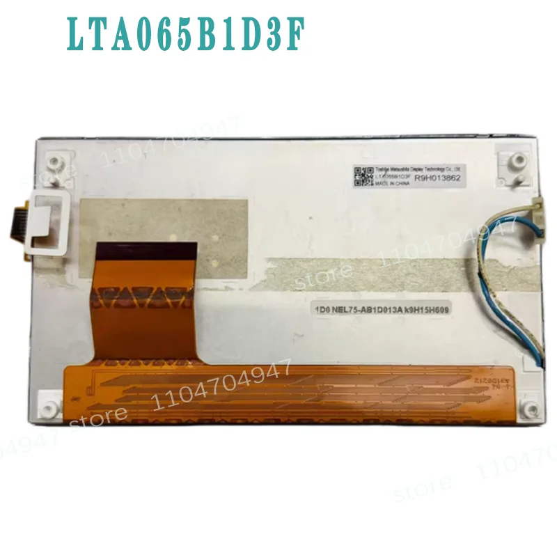 

6,5-дюймовый ЖК-дисплей LTA065B1D3F с 4-контактной сенсорной панелью для GPS-навигаторов Hyundai