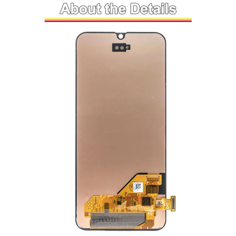 Wyświetlacz AMOLED LCD do Samsung Galaxy A40, ekran dotykowy, digitizer, zamiennik do Samsung A40 A405FN A405FM A405S, wyświetlacz LCD do telefonu. — zdjęcie produktu 4